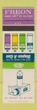 Matchbook Cover - Freon DuPont Refrigerants WEAR