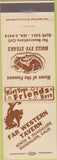 Matchbook Cover - Far West Tavern Guadalupe CA