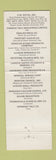 Matchbook Cover - HM Royal Sulfur Clay Accelerators Fillers Trenton NY Downey CA