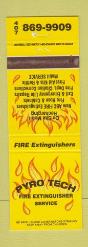 Matchbook Cover - Pyro Tech Fire Extinguisher