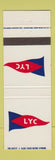 Matchbook Cover - LYC Yacht Club OH? Lakewood?