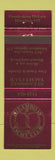Matchbook Cover - Steamboat Yacht Club Steamboat Springs Colorado