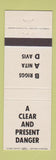 Matchbook Cover - Briggs Anita Davis Massage Parlor Coalition Pasadena CA
