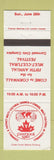 Matchbook Cover - Cornwall Cultural Council Festival 1987 ON