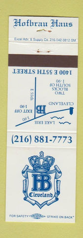 Matchbook Cover - Hofbrau Haus Cleveland OH