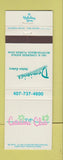Matchbook Cover - Catalina Club Boynton Beach FL Dominics Italian