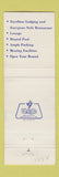 Matchbook Cover - Enzian at Vail Colorado Lions Head WEAR