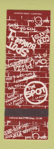 Matchbook Cover - The Spot La Jolla CA