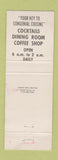 Matchbook Cover - Orangefair Restaurant Fullerton CA WEAR