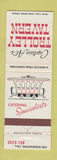 Matchbook Cover - Captain Al's Trolley Tavern Cincinnati OH WEAR