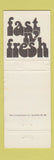 Matchbook Cover - Little Caesars Pizza WEAR