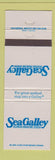 Matchbook Cover - Sea Galley Restaurant  WEAR