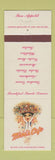Matchbook Cover - Mimis Cafe  Whittier Tustin Monrovia Anaheim Yorba Linda CA