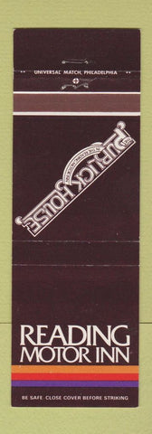 Matchbook Cover - Reading Motor Inn Publick House Wyommising PA