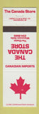Matchbook Cover - Canada Store Wisconsin Dells WI The Chalet