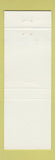 Matchbook Cover - Tirami Su Ristorante Clinton Township Sterling Heights MI