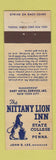 Matchbook Cover - Nittany Lion Inn State College PA Federal