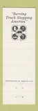 Matchbook Cover - Louisiana I20 East Union 76 oil gas Tallulah LA