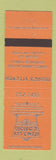 Matchbook Cover - Wong's Kitchen Corvallis OR