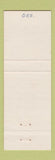 Matchbook Cover - Vic's on the Wharf Restaurant Newport OR