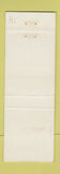 Matchbook Cover - Moriarty's Restaurant Philadelphia PA WEAR