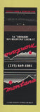 Matchbook Cover - Montana Restaurant Ardmore PA