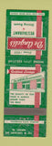 Matchbook Cover - De Angelis Restaurant Hershey PA