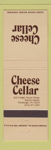 Matchbook Cover - Cheese Cellar Pittsburgh PA