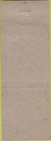 Matchbook Cover - Sara Hats Fort Worth TX Schnauzer