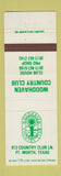 Matchbook Cover - Woodhaven Country Club Fort Worth TX