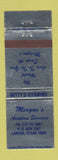 Matchbook Cover - Morgan's Aviation Services Laredo TX WEAR