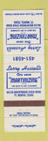 Matchbook Cover - Larry Hassell's Dry Cleaning Fort Worth TX