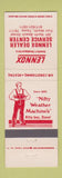 Matchbook Cover - Lennox Heating Air Conditioning Fort Worth TX