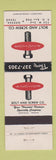 Matchbook Cover - Anchor Bolt and Screw Odessa TX