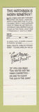 Matchbook Cover - Dick's Last Resort Cleveland OH pinup