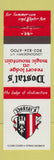 Matchbook Cover - Dostal's Resort Lodge Londonderry VT