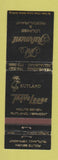 Matchbook Cover - The Fairmont Lounge Restaurant Travel Lodge Rutland VT #2