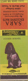 Matchbook Cover - Sara Hats Fort Worth TX Cocker Spaniel girlie