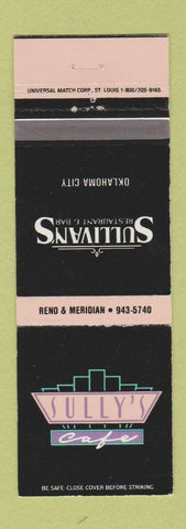 Matchbook Cover - Sullivan's Restaurant Bar Sully's Cafe Oklahoma City OK