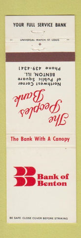 Matchbook Cover - Bank of Benton IL
