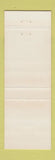 Matchbook Cover - Post Finance Warner Robins GA