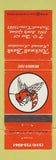 Matchbook Cover - Rockwall Bank TX yellow jacket bank club WEAR