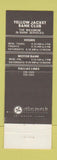 Matchbook Cover - Rockwall Bank TX yellow jacket bank club WEAR