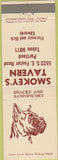 Matchbook Cover - Smokey's Tavern Porland OR Great Dane