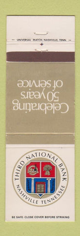 Matchbook Cover - Third National Bank Nashville TN