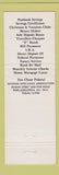 Matchbook Cover - Fox Chase Federal Savings Loan Philadelphia PA