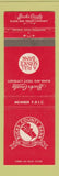 Matchbook Cover - Bucks Country Bank Peraskie Dublin Quakertown Chalfont PA  RED