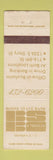 Matchbook Cover - Boone State Bank Trust  WEAR