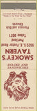Matchbook Cover - Smokey's Tavern Porland OR Collie?