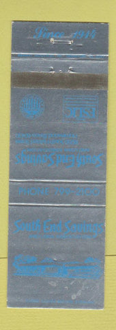Matchbook Cover - South End Savings Homewood IL WEAR